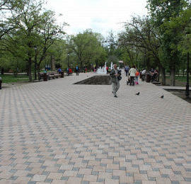 Тротуарная плитка для городской инфраструктуры